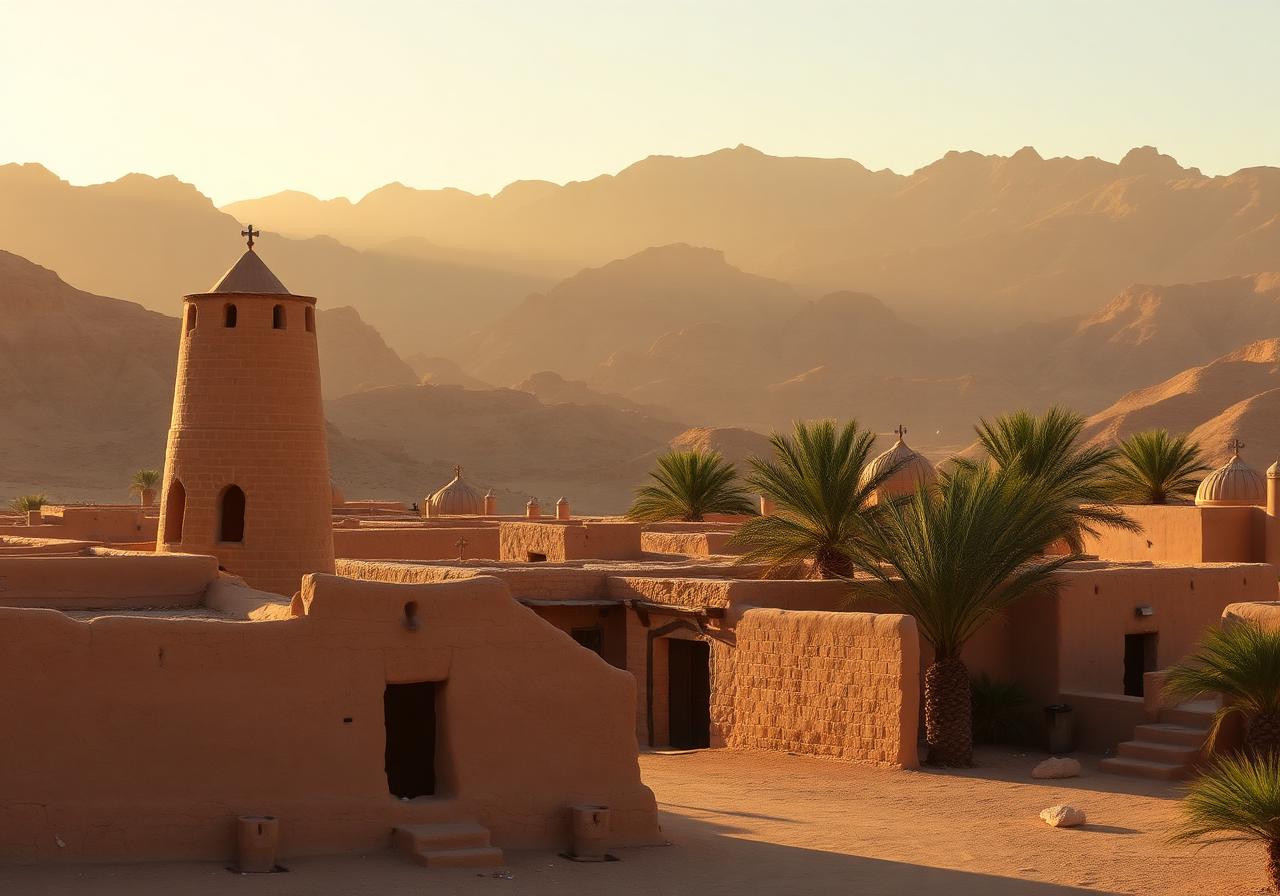 Hatta heritage village mud-brick houses